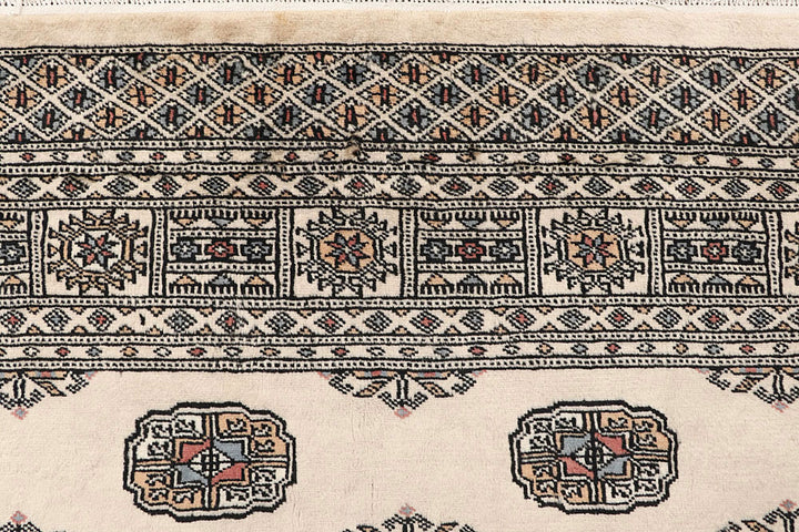 Blanched Almond Bokhara 6' 8 x 8' 2 - No. 59700 - ALRUG Rug Store