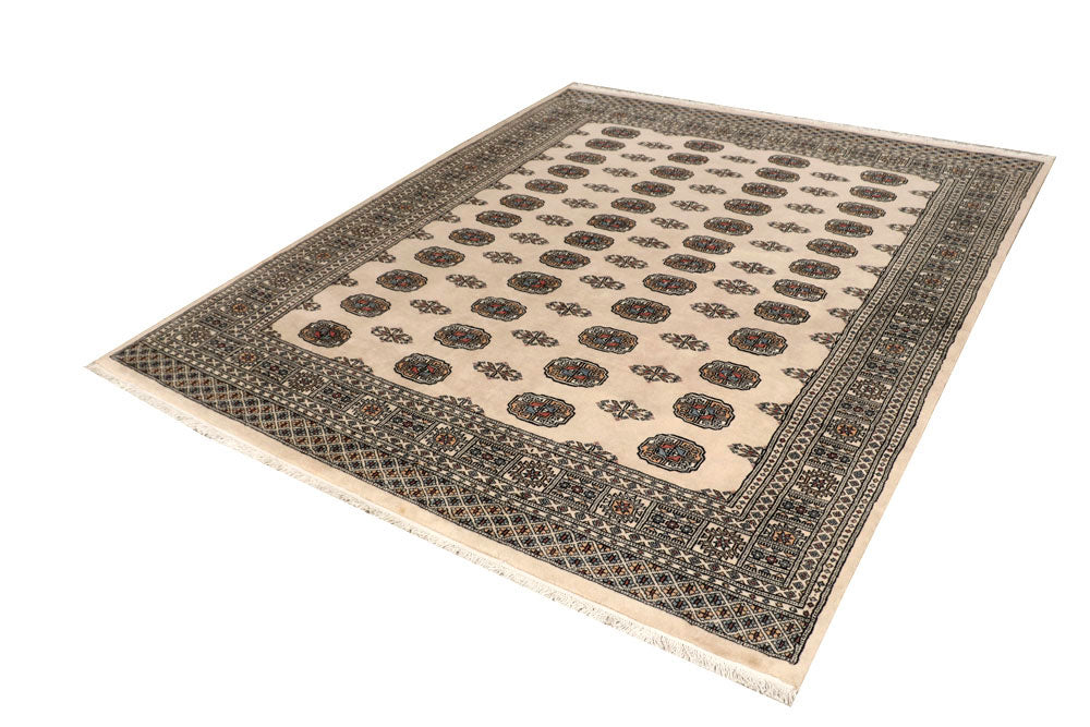 Blanched Almond Bokhara 6' 8 x 8' 2 - No. 59700 - ALRUG Rug Store