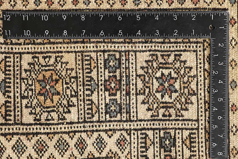 Blanched Almond Bokhara 6' 8 x 8' 2 - No. 59700 - ALRUG Rug Store