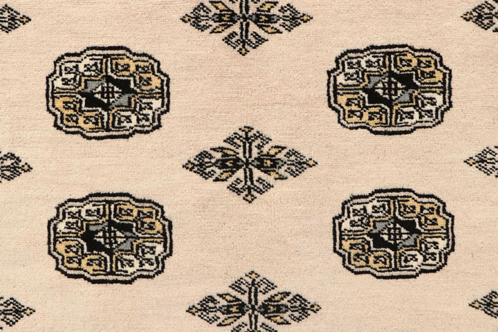 Blanched Almond Bokhara 6' 8 x 8' - No. 59705 - ALRUG Rug Store