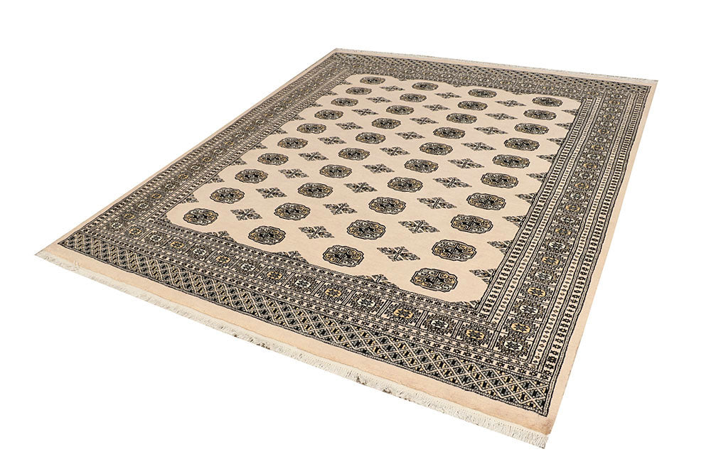 Blanched Almond Bokhara 6' 8 x 8' - No. 59705 - ALRUG Rug Store
