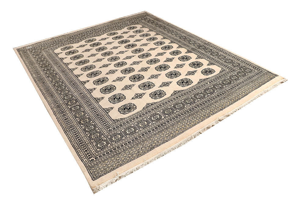 Bisque Bokhara 6' 7 x 7' 10 - No. 59706 - ALRUG Rug Store