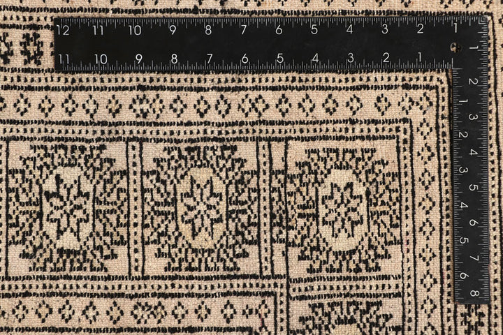 Bisque Bokhara 6' 7 x 7' 10 - No. 59706 - ALRUG Rug Store