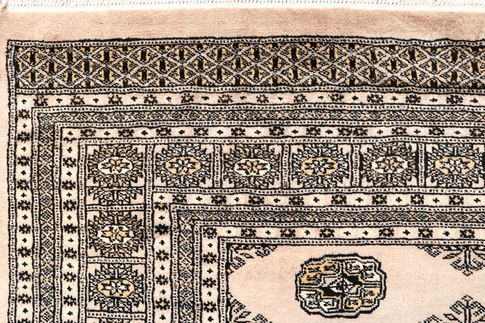 Bisque Bokhara 6' 4 x 8' 2 - No. 59708 - ALRUG Rug Store
