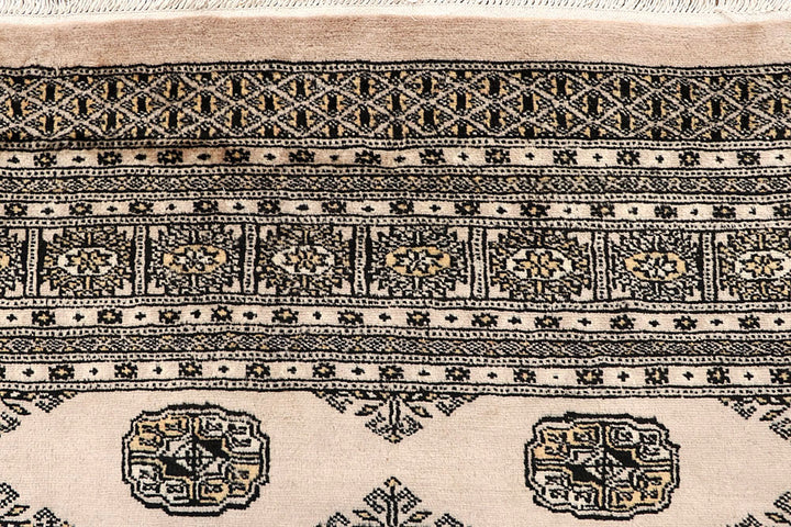 Bisque Bokhara 6' 4 x 8' 2 - No. 59708 - ALRUG Rug Store