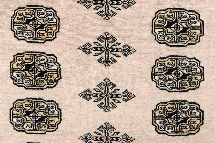 Bisque Bokhara 6' 4 x 8' 2 - No. 59708 - ALRUG Rug Store