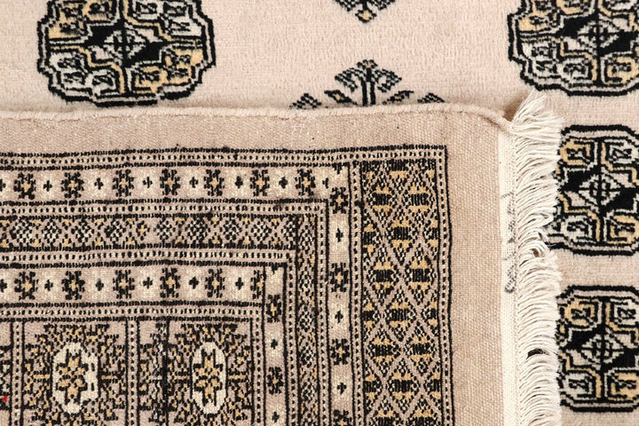 Bisque Bokhara 6' 4 x 8' 2 - No. 59708 - ALRUG Rug Store