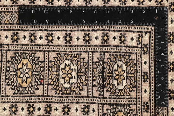 Bisque Bokhara 6' 4 x 8' 2 - No. 59708 - ALRUG Rug Store