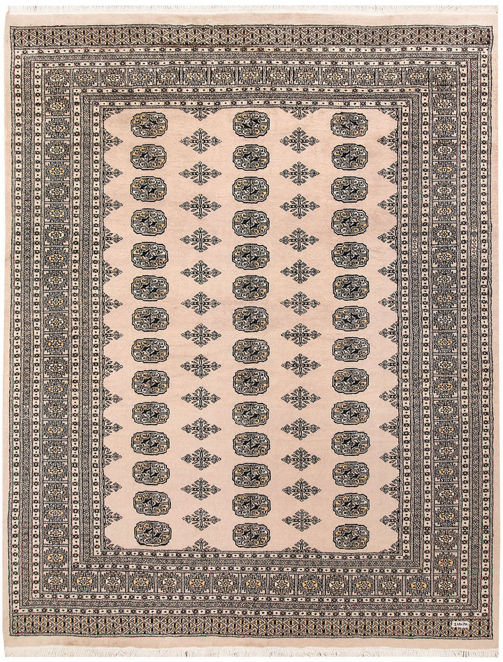 Bisque Bokhara 6' 4 x 8' 2 - No. 59708 - ALRUG Rug Store