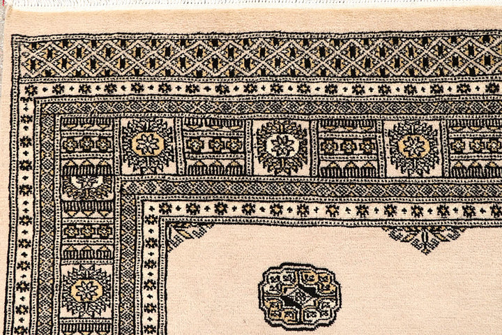 Bisque Bokhara 6' 7 x 8' 2 - No. 59709 - ALRUG Rug Store