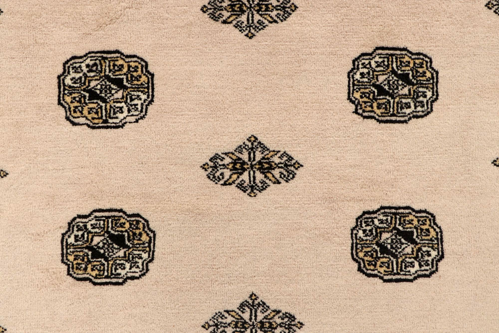 Bisque Bokhara 6' 7 x 8' 2 - No. 59709 - ALRUG Rug Store