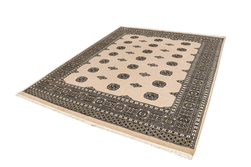 Bisque Bokhara 6' 7 x 8' 2 - No. 59709 - ALRUG Rug Store