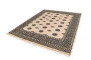 Bisque Bokhara 6' 7 x 8' 2 - No. 59709 - ALRUG Rug Store