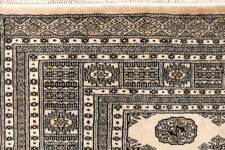 Bisque Bokhara 6' 6 x 8' 4 - No. 59710 - ALRUG Rug Store