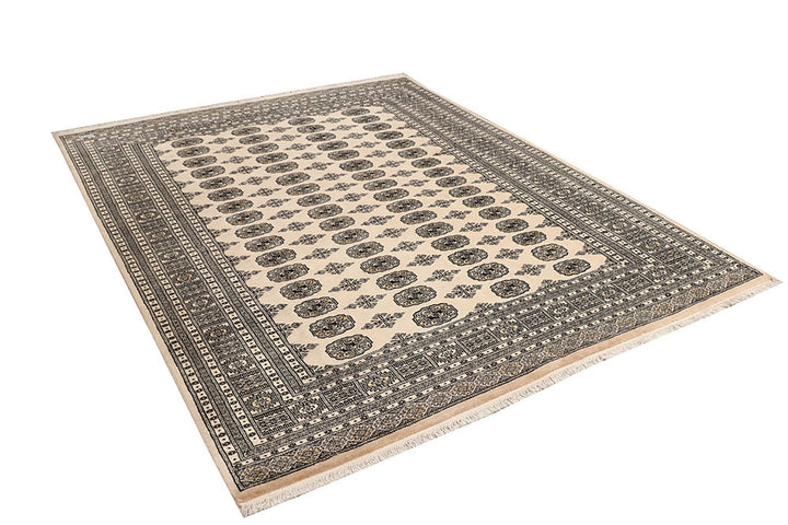 Bisque Bokhara 6' 6 x 8' 4 - No. 59710 - ALRUG Rug Store