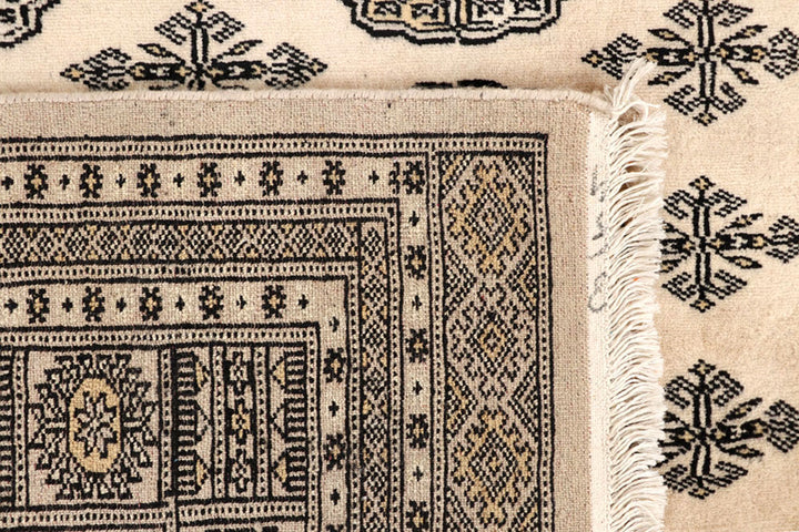 Bisque Bokhara 6' 6 x 8' 4 - No. 59710 - ALRUG Rug Store