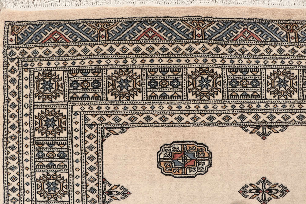 Bisque Bokhara 6' 5 x 7' 10 - No. 59711 - ALRUG Rug Store