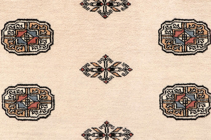 Bisque Bokhara 6' 5 x 7' 10 - No. 59711 - ALRUG Rug Store