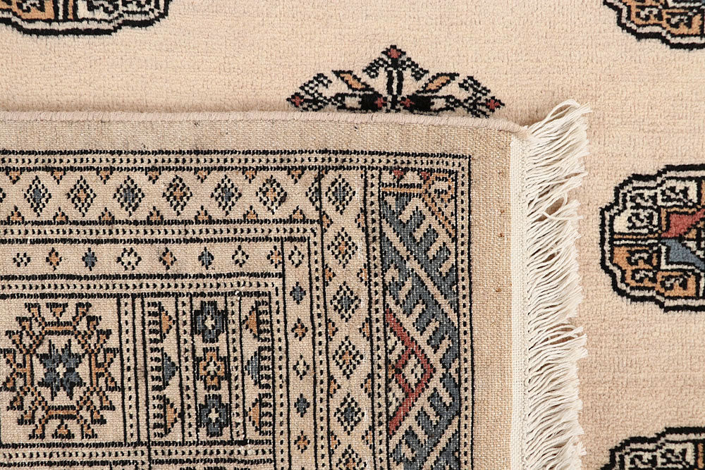 Bisque Bokhara 6' 5 x 7' 10 - No. 59711 - ALRUG Rug Store