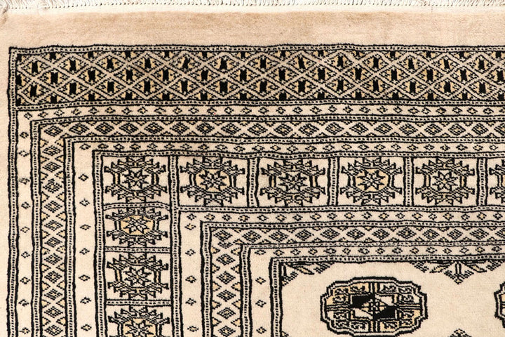 Bisque Bokhara 6'  7" x 7'  9" - No. QA67333