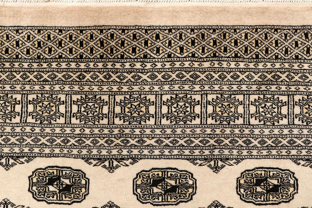 Bisque Bokhara 6' 7 x 7' 9 - No. 59712 - ALRUG Rug Store