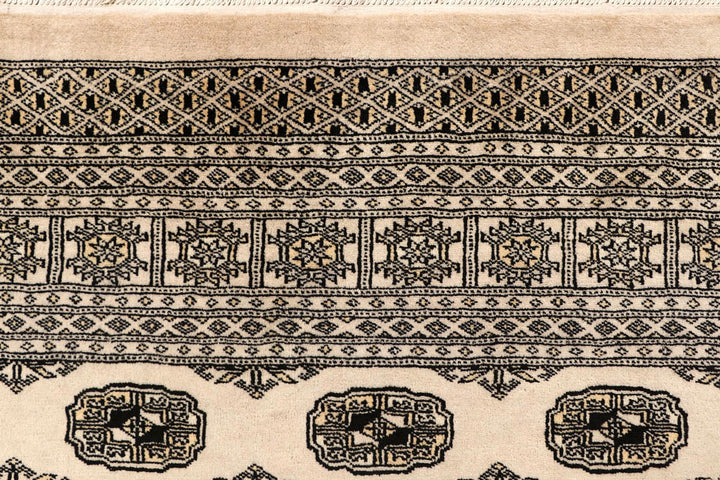 Bisque Bokhara 6' 7 x 7' 9 - No. 59712 - ALRUG Rug Store