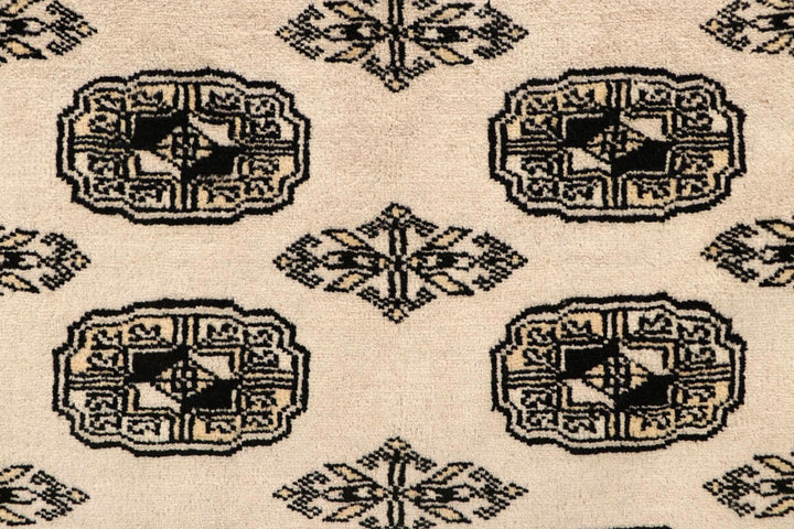 Bisque Bokhara 6' 7 x 7' 9 - No. 59712 - ALRUG Rug Store