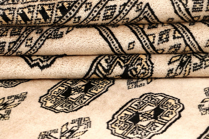 Bisque Bokhara 6' 7 x 7' 9 - No. 59712 - ALRUG Rug Store