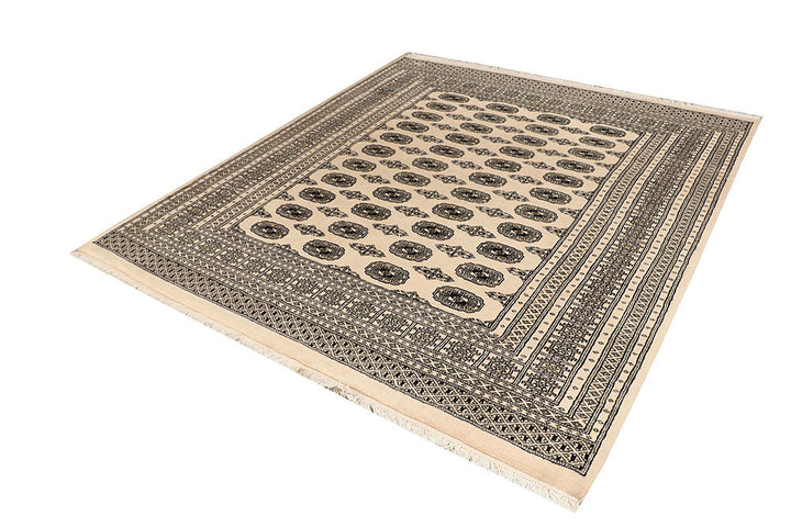Bisque Bokhara 6' 7 x 7' 9 - No. 59712 - ALRUG Rug Store
