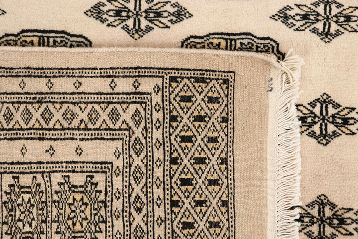 Bisque Bokhara 6' 7 x 7' 9 - No. 59712 - ALRUG Rug Store