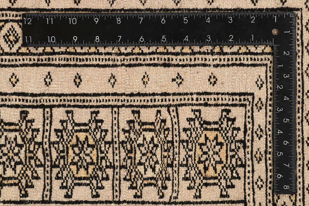 Bisque Bokhara 6' 7 x 7' 9 - No. 59712 - ALRUG Rug Store