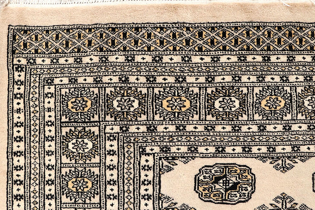 Bisque Bokhara 6' 7 x 8' 4 - No. 59713 - ALRUG Rug Store