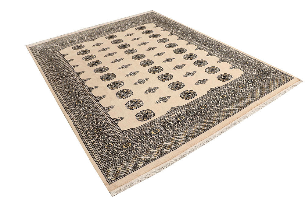 Bisque Bokhara 6' 7 x 8' 2 - No. 59714 - ALRUG Rug Store