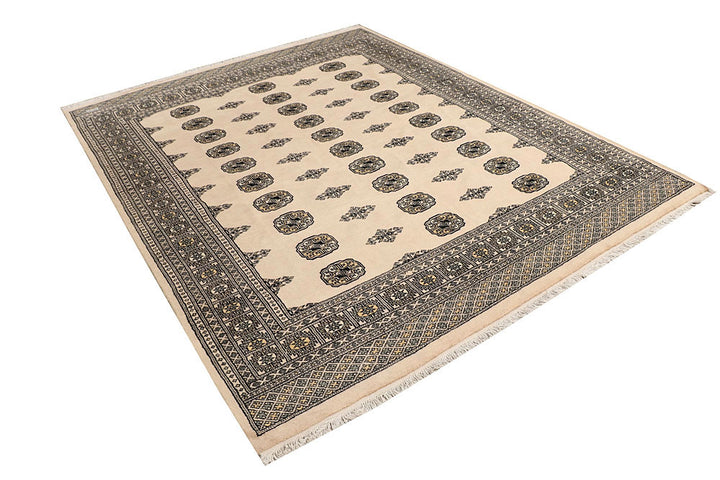 Bisque Bokhara 6' 7 x 8' 2 - No. 59714 - ALRUG Rug Store