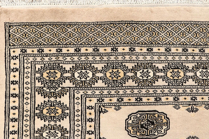 Bisque Bokhara 6' 8 x 7' 9 - No. 59715 - ALRUG Rug Store