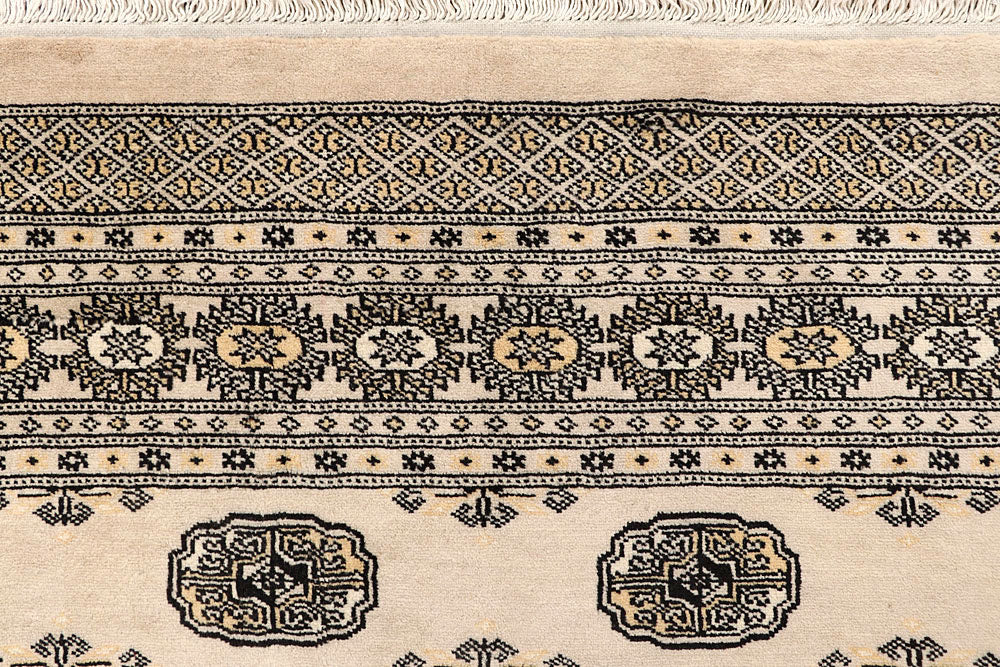 Bisque Bokhara 6' 8 x 7' 9 - No. 59715 - ALRUG Rug Store