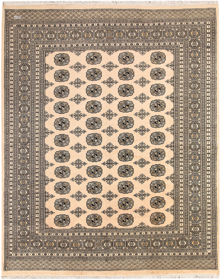 Bisque Bokhara 6' 6 x 8' - No. 59716 - ALRUG Rug Store