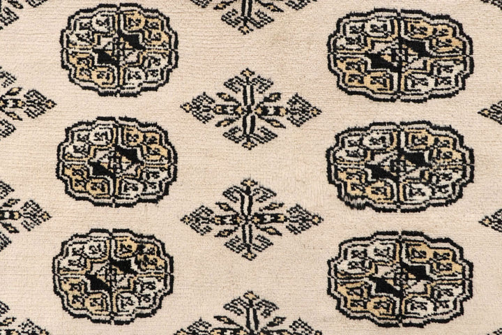 Bisque Bokhara 6' 7 x 8' 2 - No. 59717 - ALRUG Rug Store