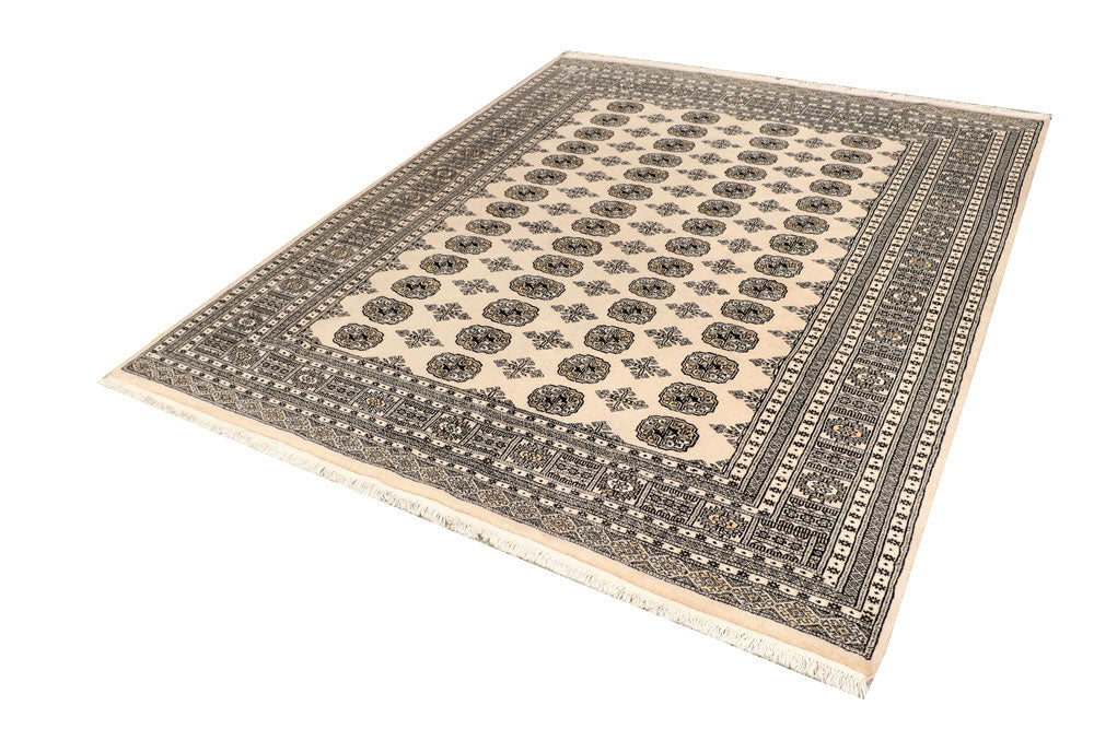 Bisque Bokhara 6' 7 x 8' 2 - No. 59717 - ALRUG Rug Store