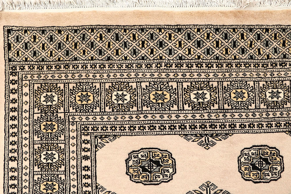 Bisque Bokhara 6' 8 x 8' 6 - No. 59718 - ALRUG Rug Store