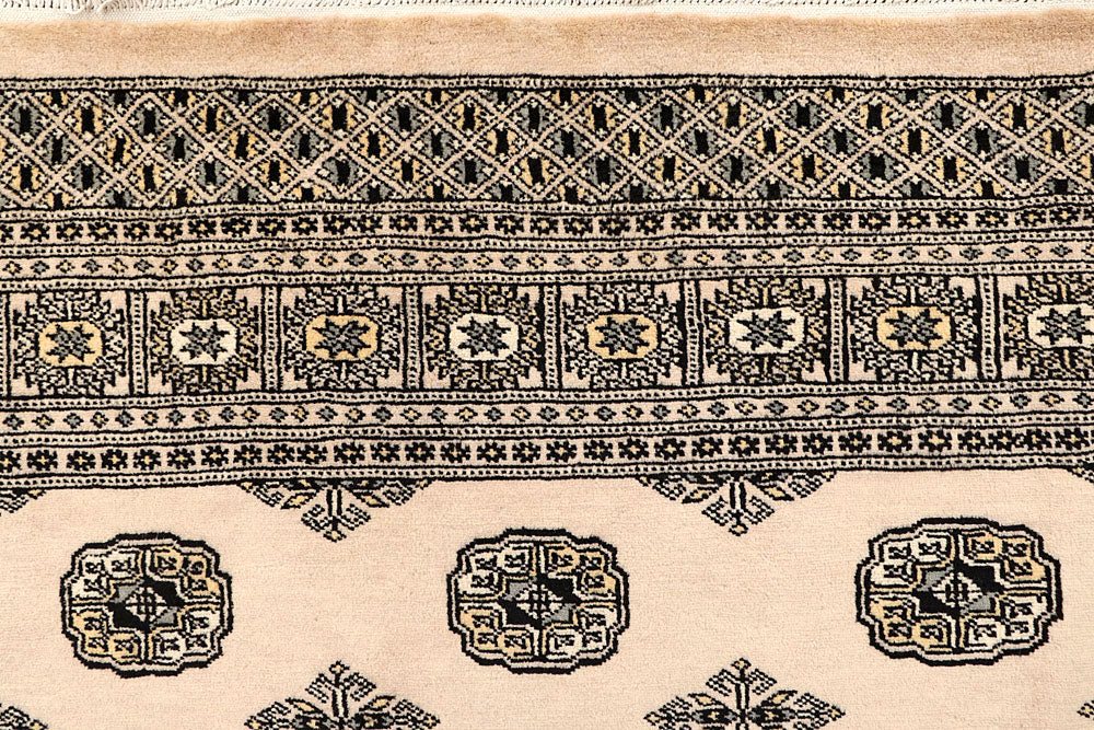 Bisque Bokhara 6' 8 x 8' 6 - No. 59718 - ALRUG Rug Store