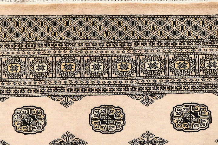 Bisque Bokhara 6' 8 x 8' 6 - No. 59718 - ALRUG Rug Store