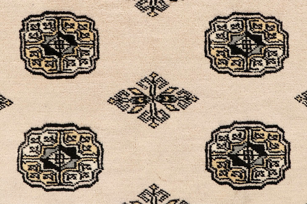 Bisque Bokhara 6' 8 x 8' 6 - No. 59718 - ALRUG Rug Store