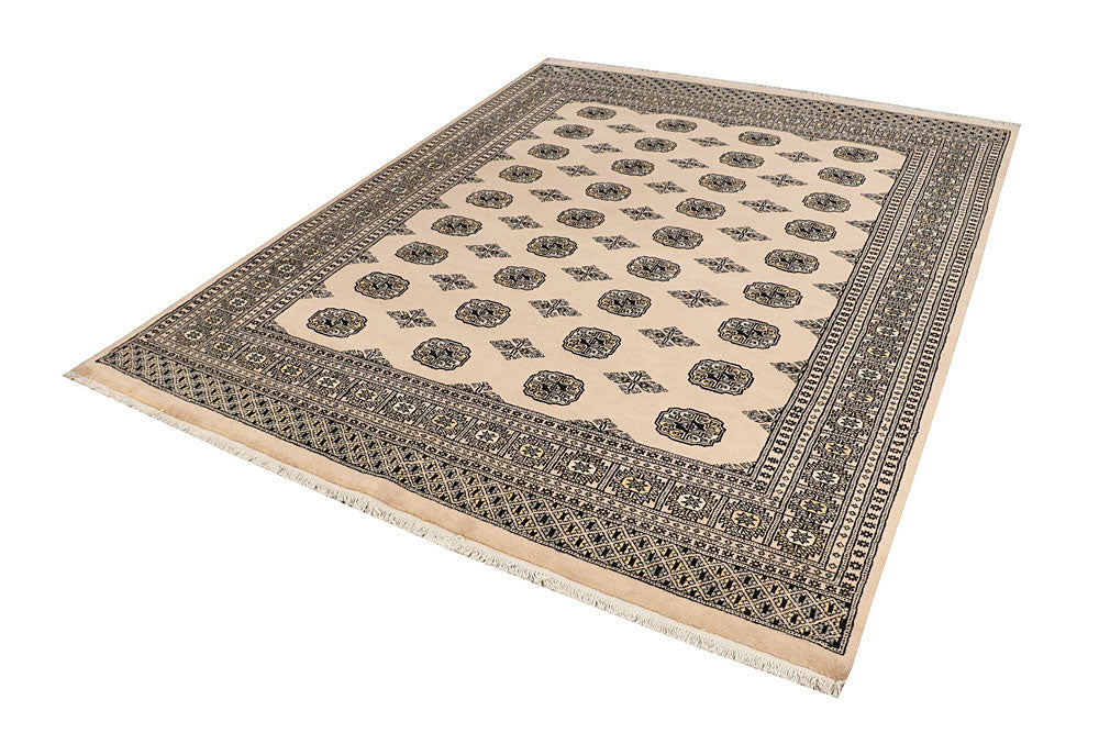 Bisque Bokhara 6' 8 x 8' 6 - No. 59718 - ALRUG Rug Store