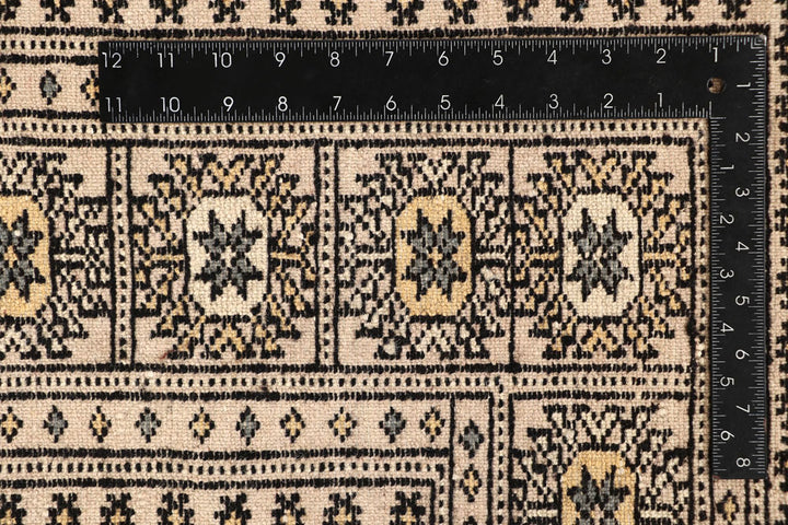 Bisque Bokhara 6' 8 x 8' 6 - No. 59718 - ALRUG Rug Store
