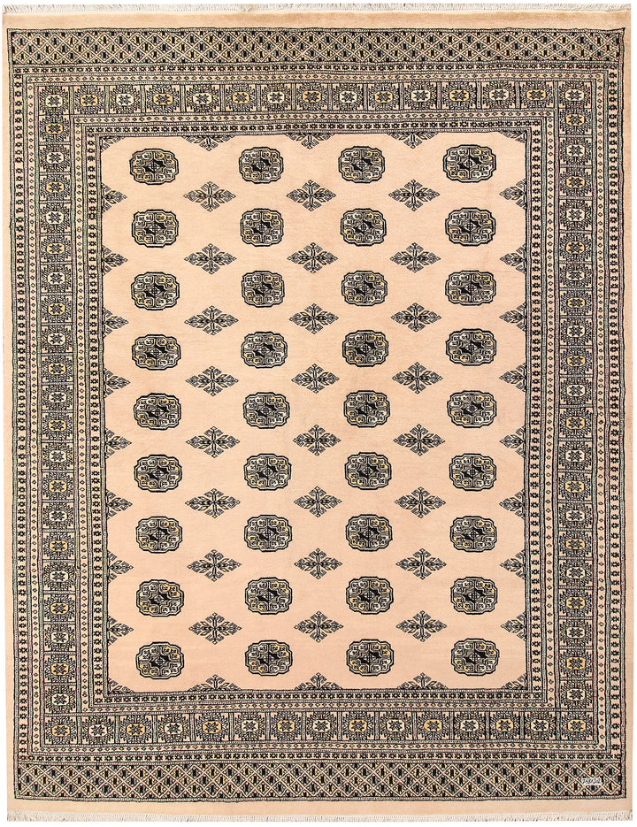 Bisque Bokhara 6' 8 x 8' 6 - No. 59718 - ALRUG Rug Store