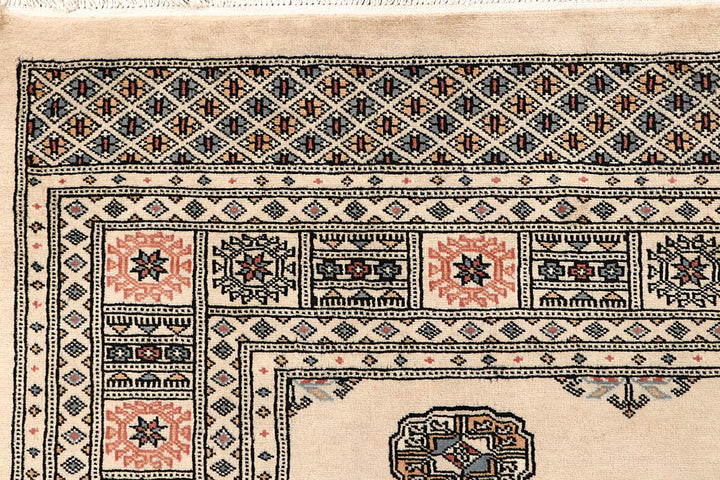 Bisque Bokhara 6' 10 x 7' 10 - No. 59719 - ALRUG Rug Store