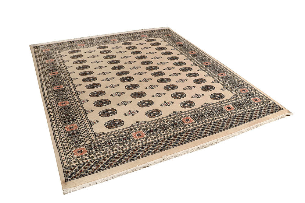 Bisque Bokhara 6' 10 x 7' 10 - No. 59719 - ALRUG Rug Store