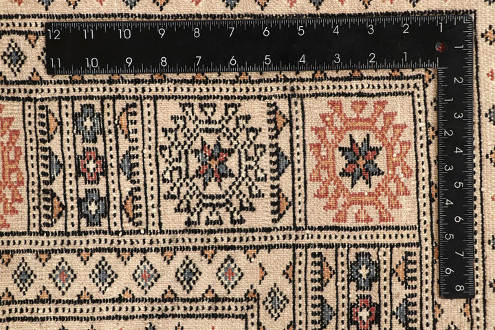 Bisque Bokhara 6' 10 x 7' 10 - No. 59719 - ALRUG Rug Store