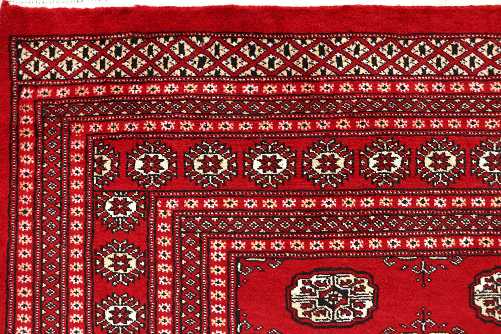 Firebrick Bokhara 6' 10 x 8' 3 - No. 59721 - ALRUG Rug Store